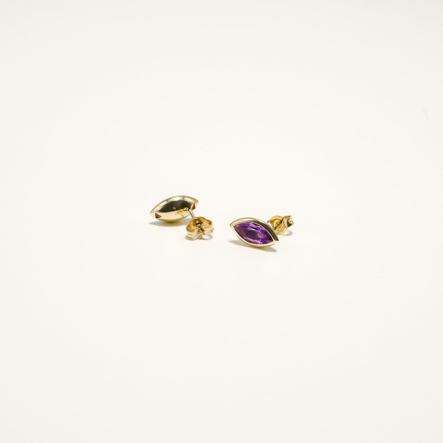 Marquise Amethyst Earrings