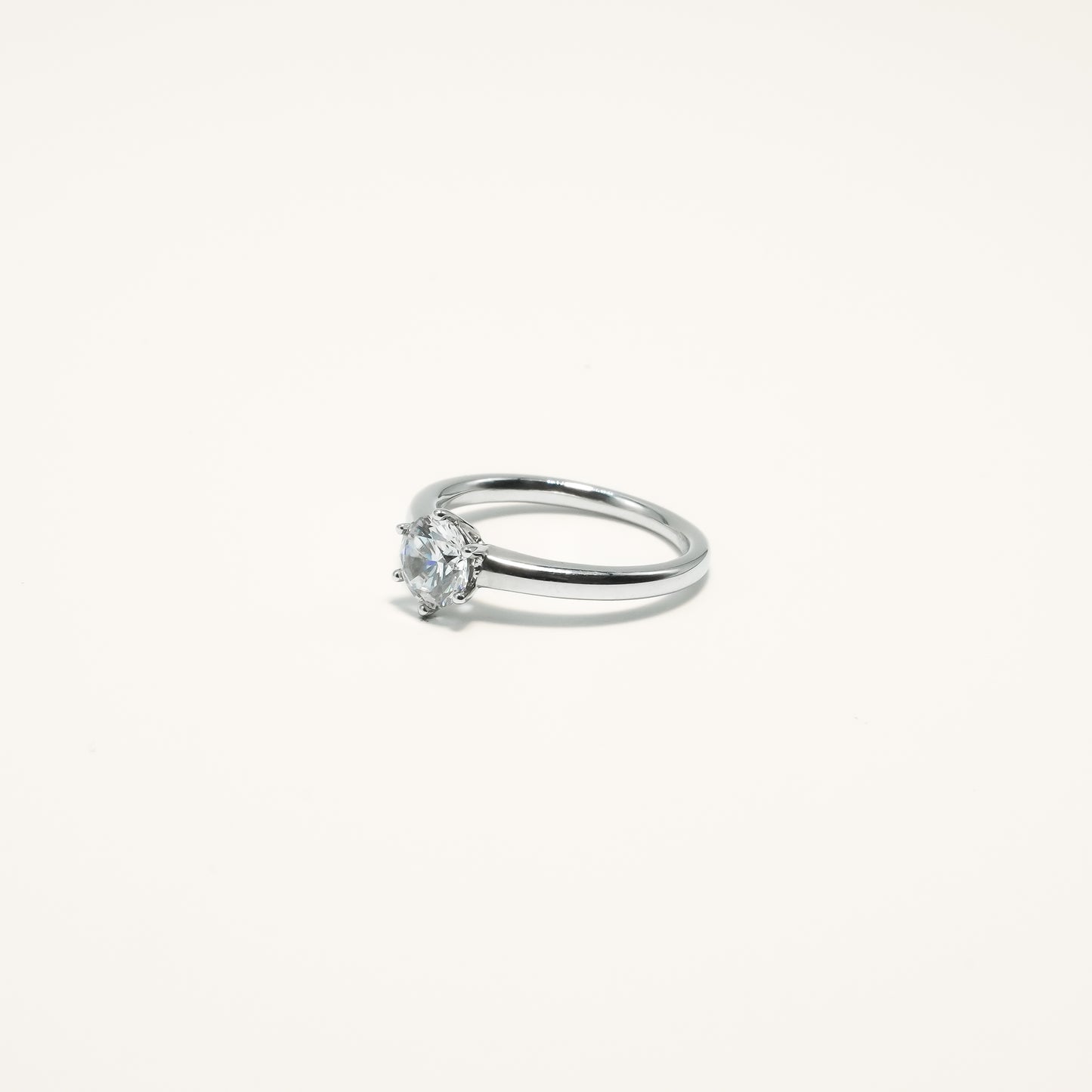Round LGD Engagement Ring DEF