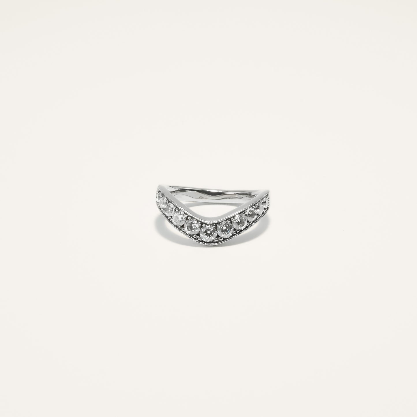 Contour Pave Set Band