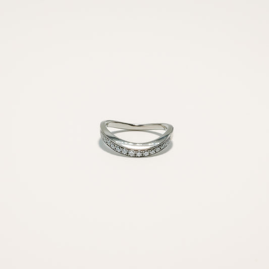 Contour Pave Set Band