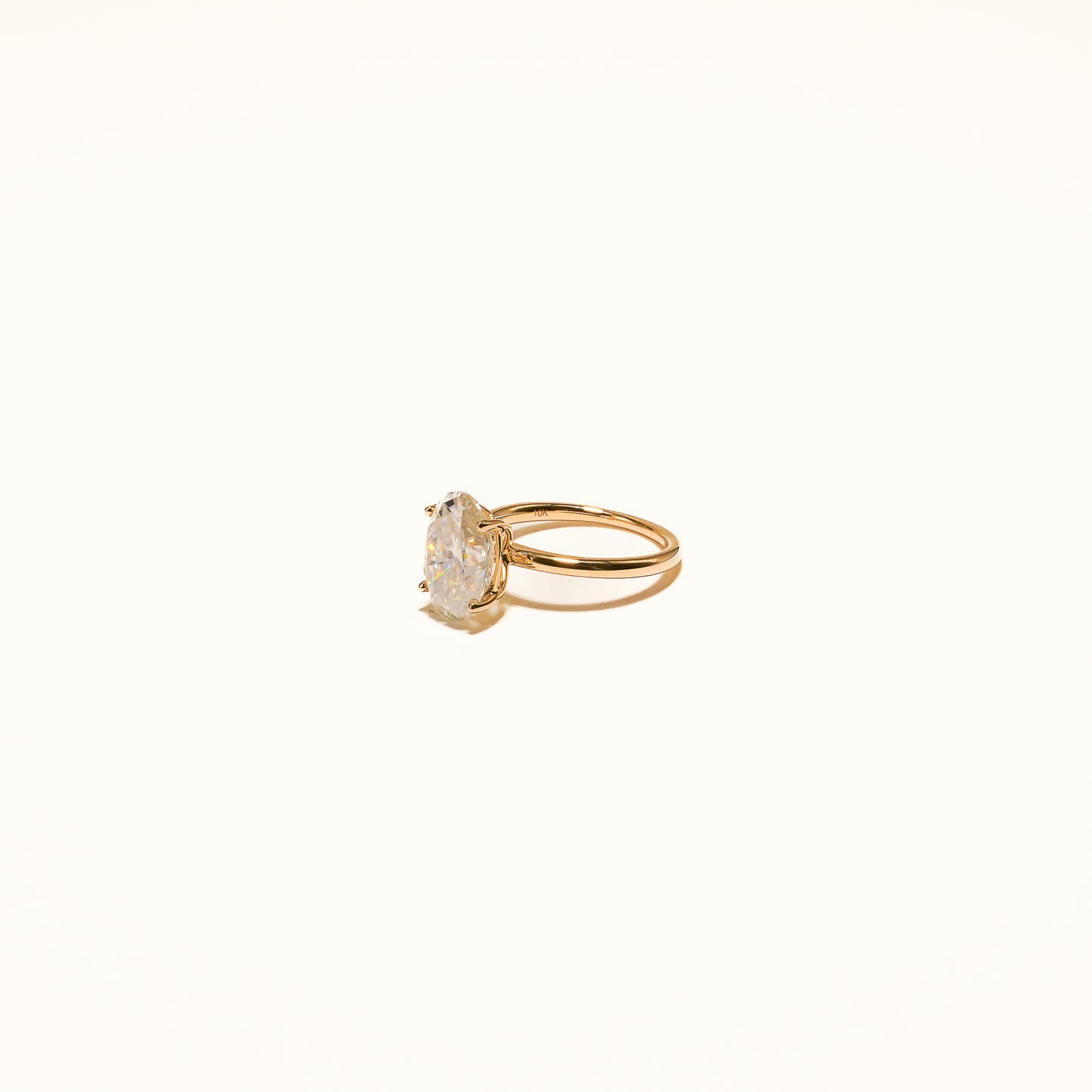 Oval Shape Cubic Zirconia Ring