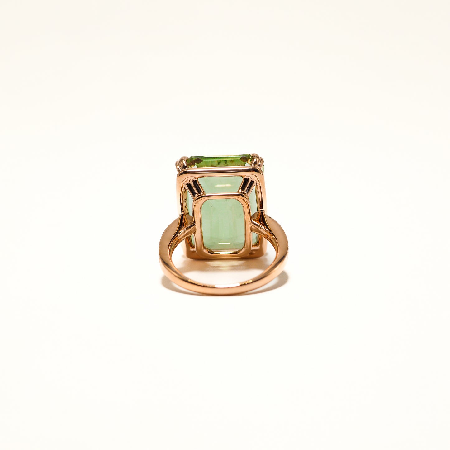 Prasiolite LGD Ring