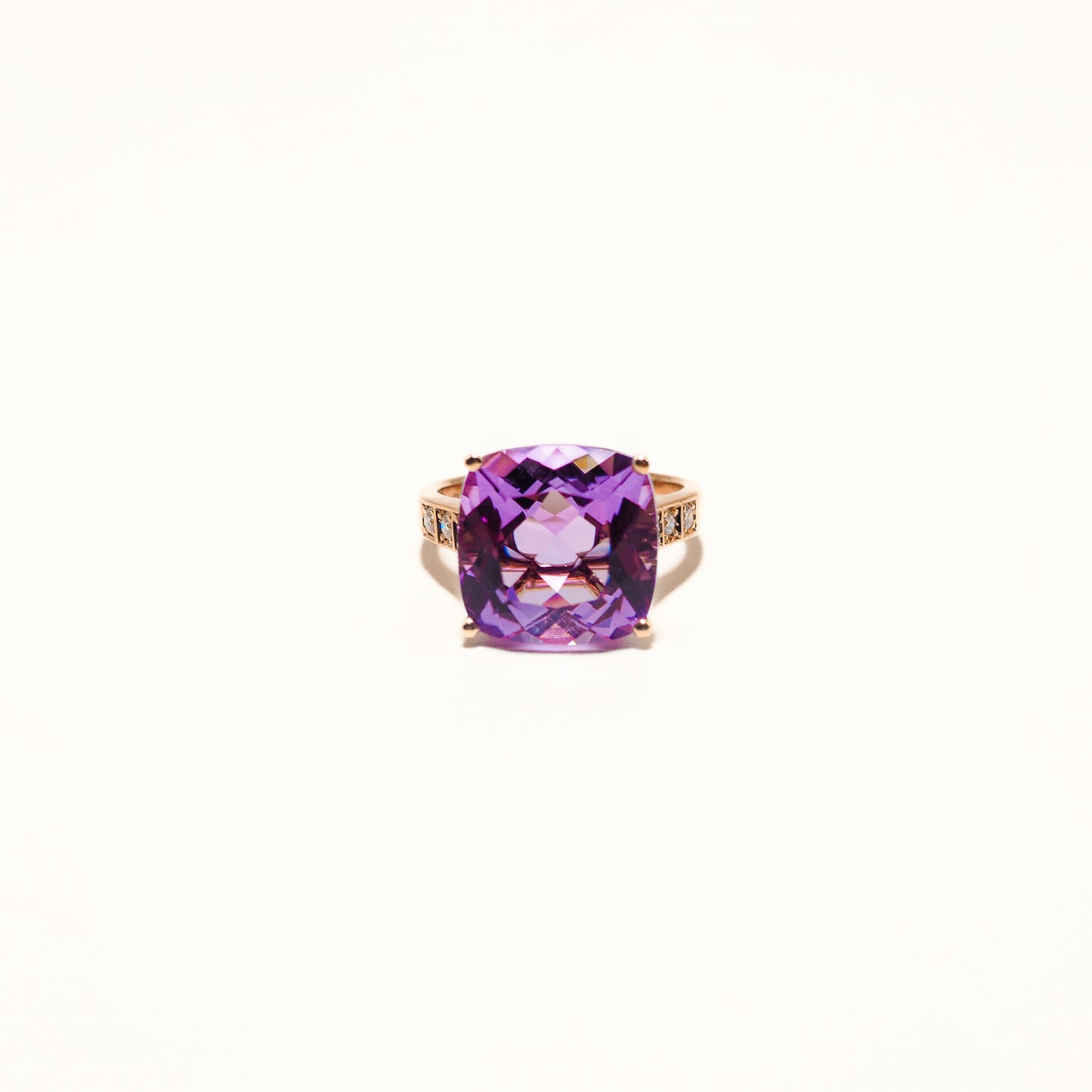 Pink Amethyst LGD Ring