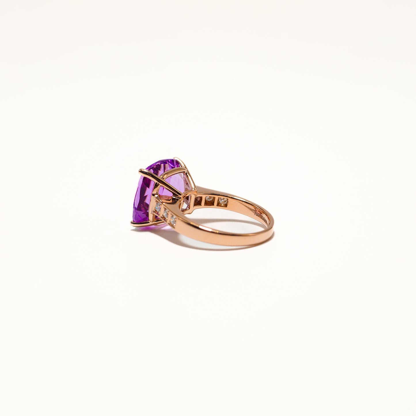 Pink Amethyst LGD Ring