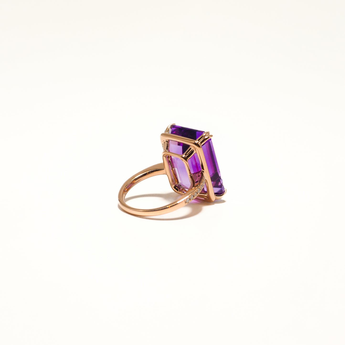 Pink Amethyst LGD Ring