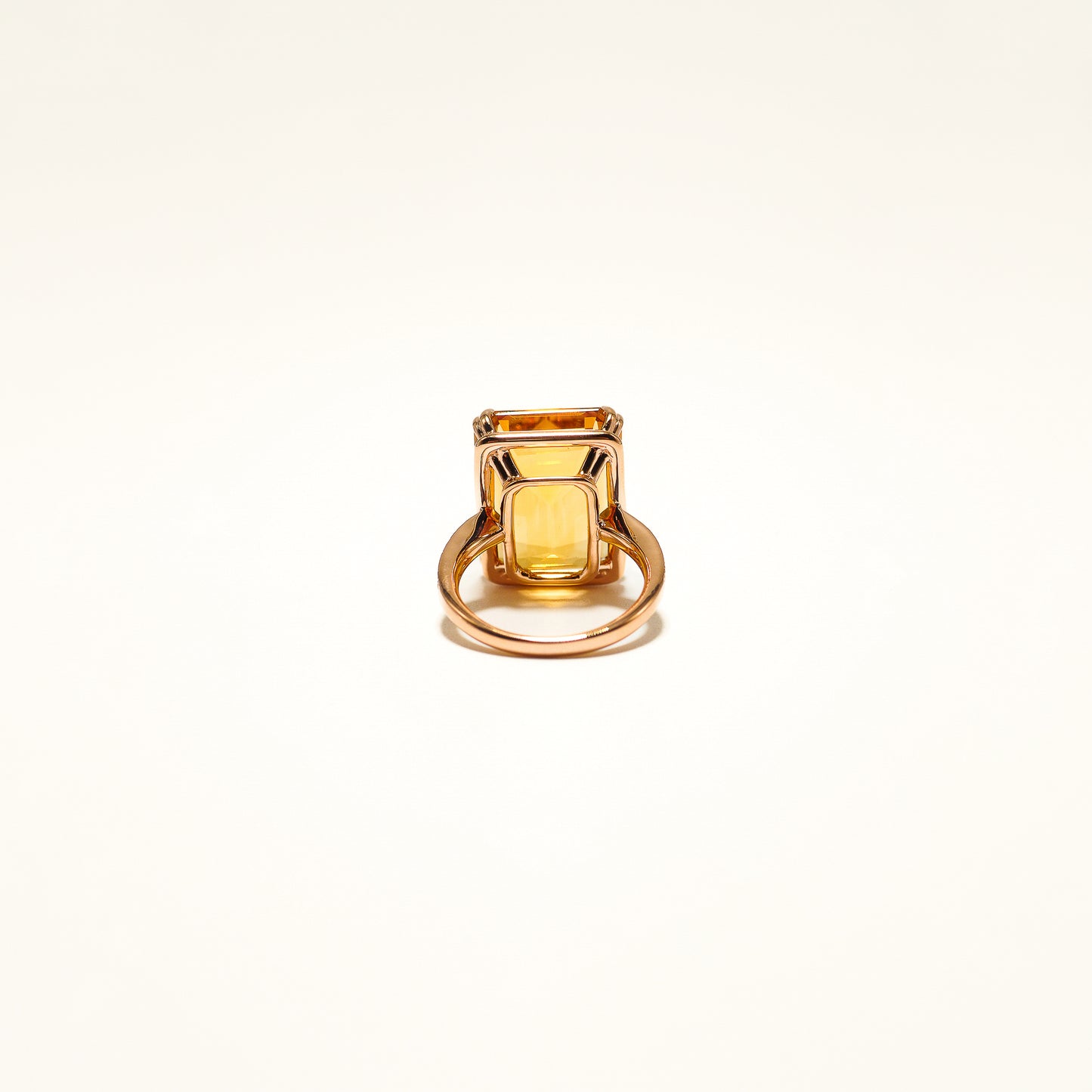 Citrine LGD Ring