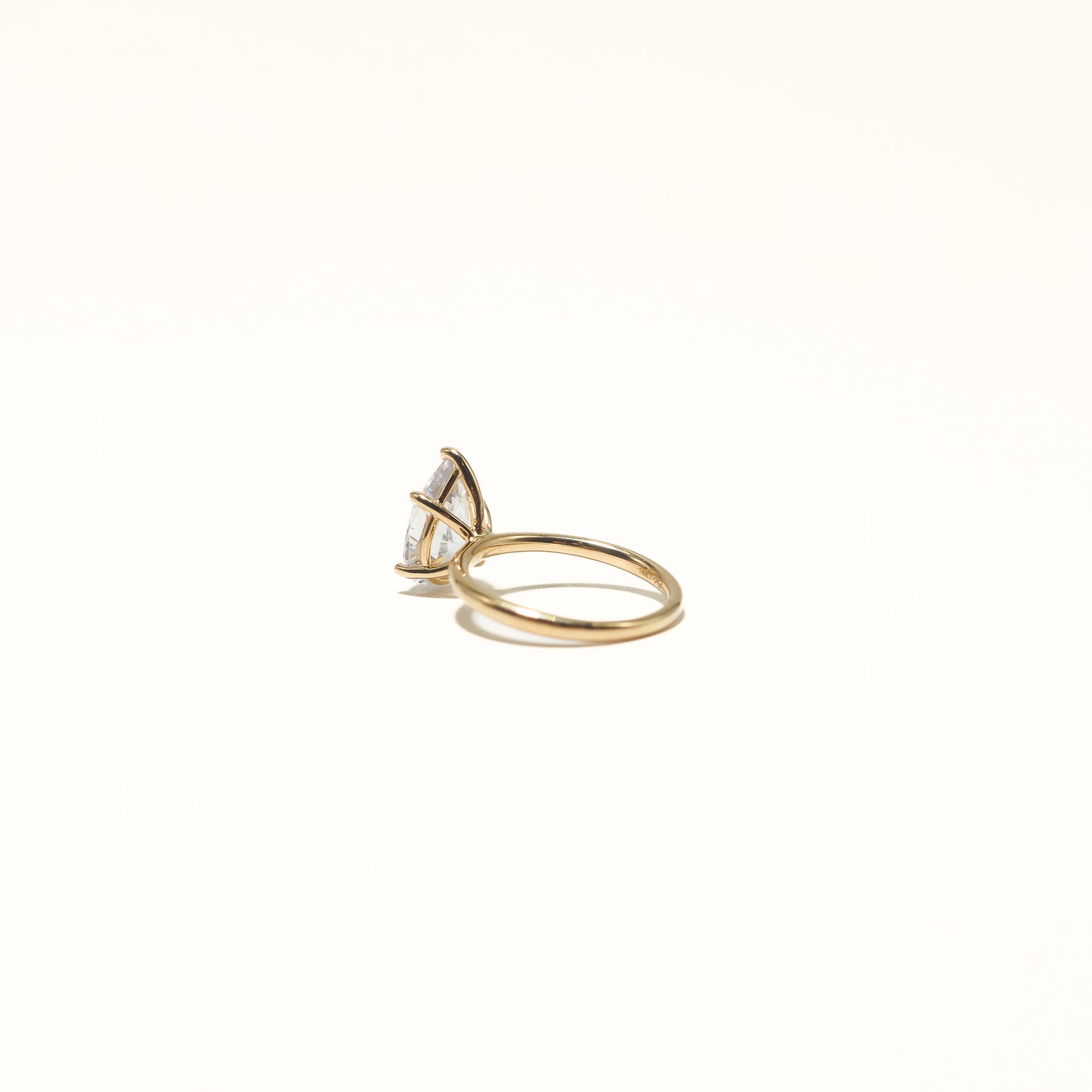 Pear Shape Cubic Zirconia Ring