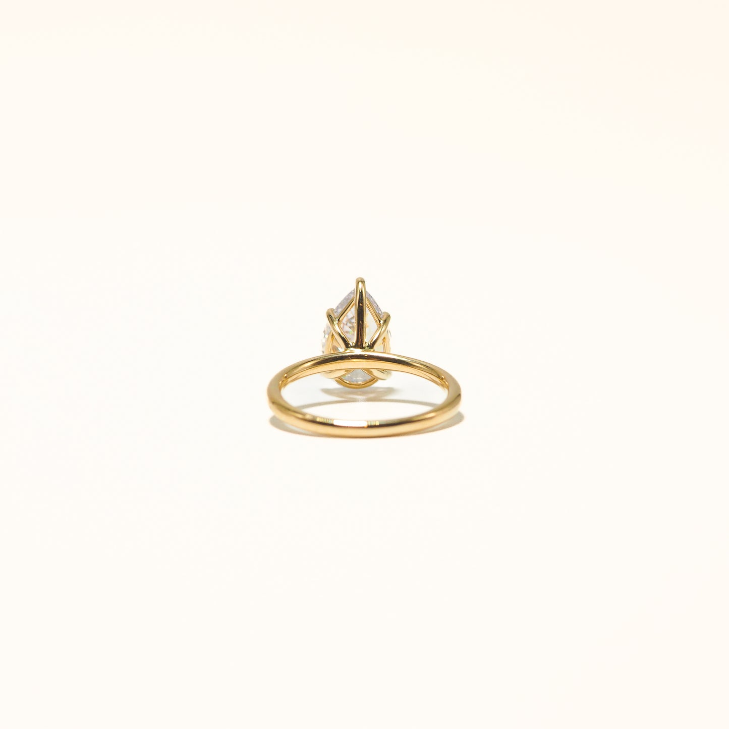 Pear Shape Cubic Zirconia Ring