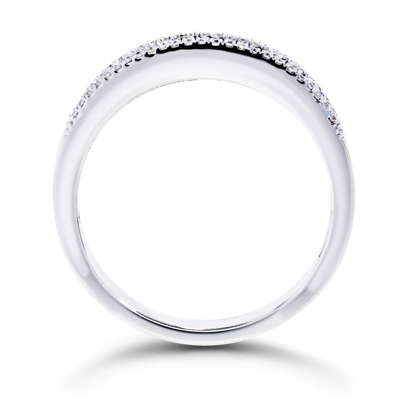 Ruby White Gold Ring.