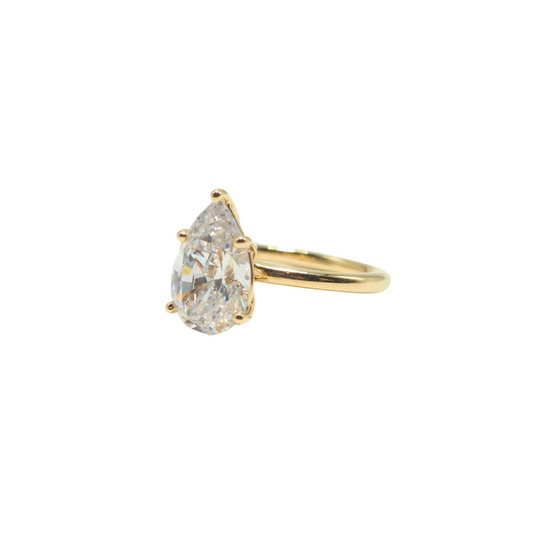 Pear Shaped Ring