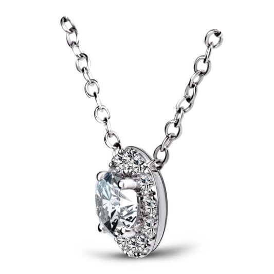 0.30 Carat Diamond Size Necklace.