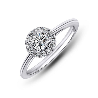 0.30 Carat White Gold Engagement Ring.