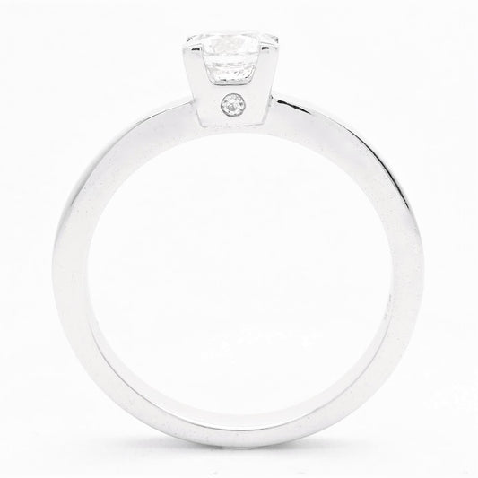 0.50 Carat White Gold Engagement Ring.