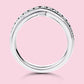 0.50 Carat White Gold Wedding Band.