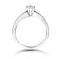 0.30 Carat White Gold Engagement Ring.