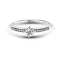 0.30 Carat White Gold Engagement Ring.