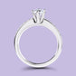 10K White Gold LGD (0.50CT) Engagement Ring. #20023.