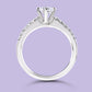 0.50 Carat White Gold Engagement Ring.