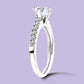 0.50 Carat White Gold Engagement Ring.