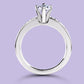 10K White Gold LGD (0.50CT) Engagement Ring. #20029.