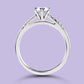 0.50 Carat White Gold Engagement Ring.