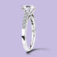 10K White Gold LGD (2CT) Engagement Ring. #20031