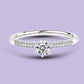 0.30 Carat White Gold Engagement Ring.