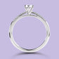 0.30 Carat White Gold Engagement Ring.