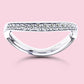 0.30 Carat White Gold Wedding Band.