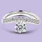 1 Carat White Gold Engagement Ring.