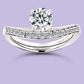 1 Carat White Gold Engagement Ring.