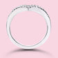 0.30 Carat White Gold Wedding Band.