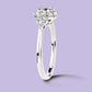 0.30 Carat White Gold Engagement Ring.