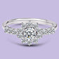 0.30 Carat White Gold Engagement Ring.