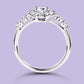 0.30 Carat White Gold Engagement Ring.