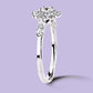 0.30 Carat White Gold Engagement Ring.