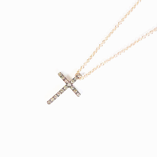 White Gold Cross.