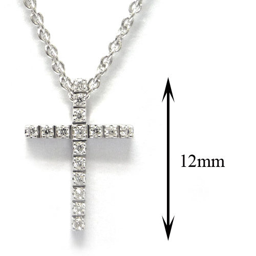 White Gold Cross.